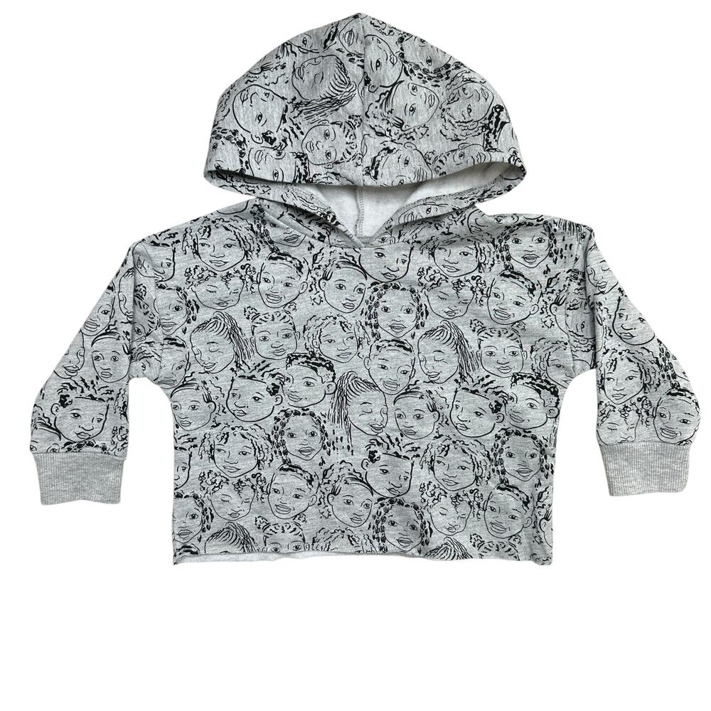 Well Worn Black Girl Magic Grey Hoodie Sweatshirt 2T